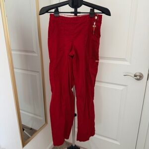 Kathy Peterson Red Scrubs Koi